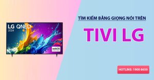 Tìm kiếm bằng giọng nói trên tivi LG