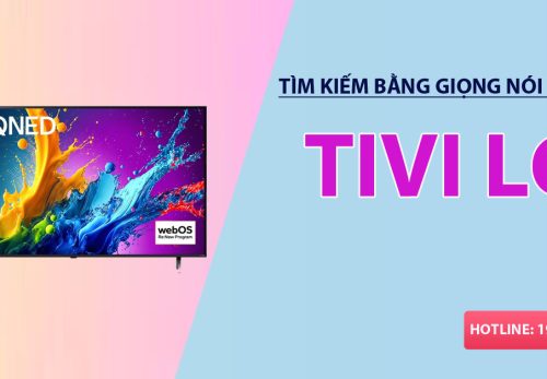 Tìm kiếm bằng giọng nói trên tivi LG